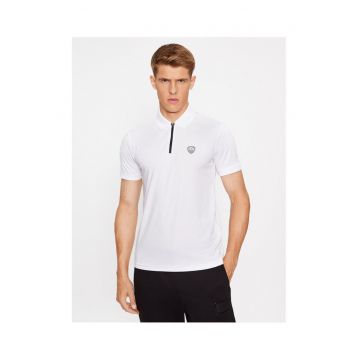 Tricou Polo barbati  Emporio Armani - 8NPF13 PJRGZ - Viscoza/Poliamida - Alb - Alb