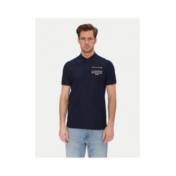 Tricou polo barbati  PH8742 - Bumbac - Bleumarin - Bleumarin