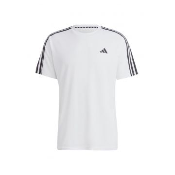 Tricou regular fit cu logo pentru fitness