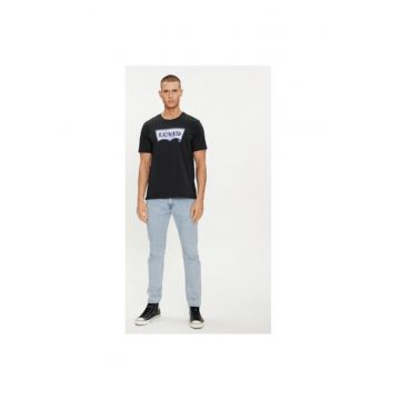 Blugi barbati -  303665364 - Bumbac/Lyocell - Albastru