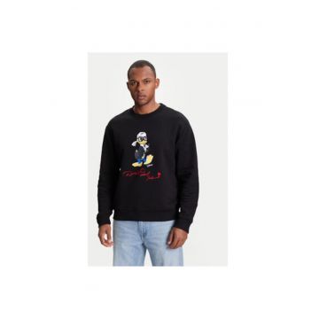 Bluza barbati  705098 553930 - Bumbac organic/Poliester - Negru