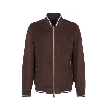 Bluza barbati  77730071018 - Poliester - 52 EU - Maro