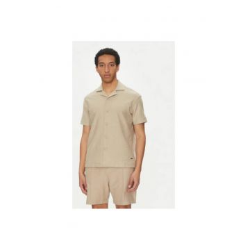 Camasa barbati  10019312 30045553 - Bumbac - Bej