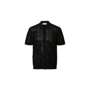 Camasa barbati  16097564 - Bumbac organic - Negru
