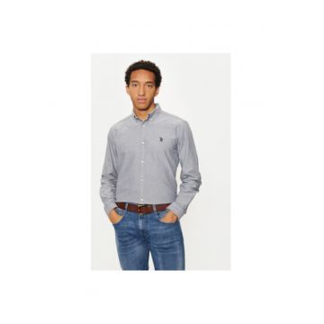 Camasa barbati -  304797804 - Bumbac - Albastru