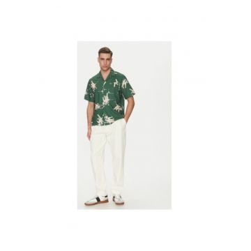 Camasa barbati  CH0113 - Bumbac/Viscoza - Verde