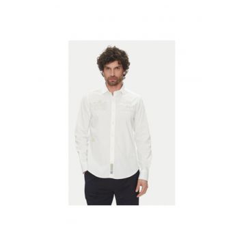 Camasa barbati  MACE30 PP483 - Bumbac - Alb