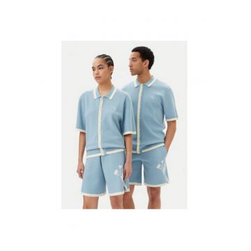 Camasa unisex  91299859980 - Viscoza/Poliester - Albastru