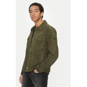 Geaca barbati -  305152404 - Piele naturala - Verde