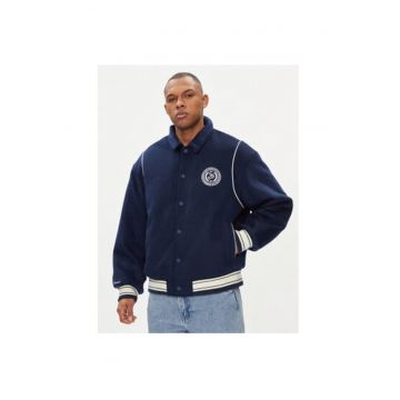 Geaca barbati -  665555 - Bleumarin - Poliester