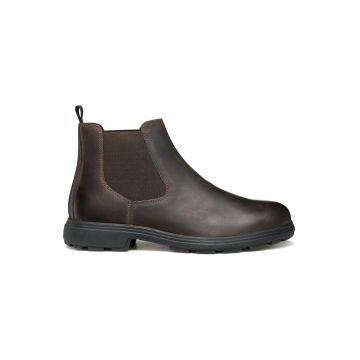 Ghete barbati -  piele naturala maro -
