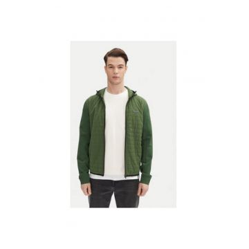 Jacheta barbati  251AF498F559 - Poliamida/Elastan - Verde