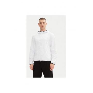 Jacheta barbati Ea7 Emporio Armani - 8NPB22 PNGRZ - Poliester - Alb