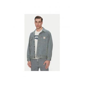 Jacheta de blugi barbati  A4820-0016 - Bumbac - Bleumarin