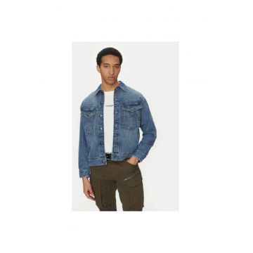 Jacheta de blugi barbati  D23593-D536 - Bumbac - Albastru