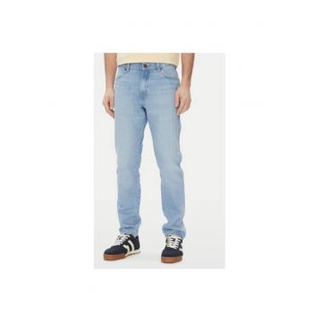 Pantaloni barbati  112362465 - Bumbac - Albastru