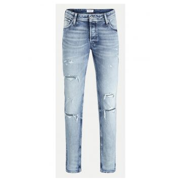 Pantaloni barbati  12261699 - Bumbac/Bumbac - Albastru