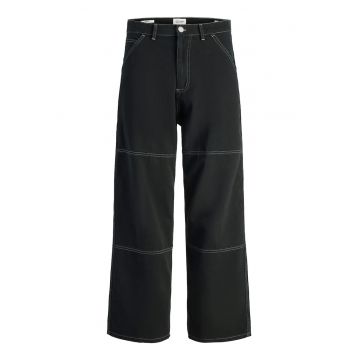 Pantaloni barbati  12273515 - Bumbac - Negru