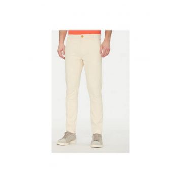 Pantaloni barbati  20703472 - Bumbac - Bej