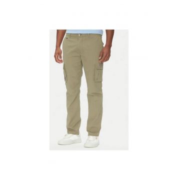 Pantaloni barbati  251PA1329CT2443 - Bumbac - Kaki