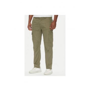 Pantaloni barbati  251PA1662CT3526 - Bumbac/In - Kaki