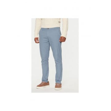 Pantaloni barbati -  304782282 - Bumbac/Bumbac - Albastru