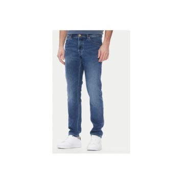 Pantaloni barbati  3108D 76671C - Bumbac/Lyocell - Albastru