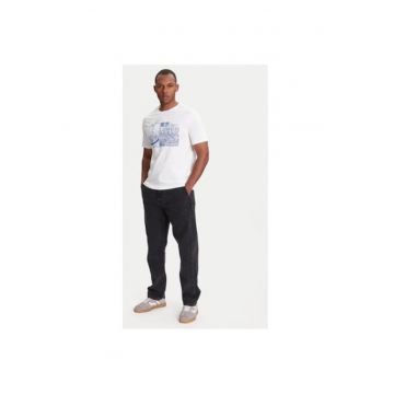 Pantaloni barbati  49BTUE01M - Bumbac - Gri