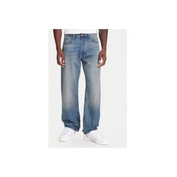 Pantaloni barbati  D23691-D788 - Bumbac - Albastru