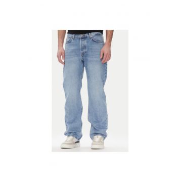 Pantaloni barbati  PM207704NC8 - Bumbac - Albastru