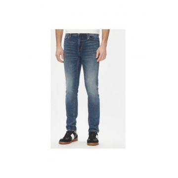 Pantaloni barbati  UMP25138JE - Bumbac/Elastan - Albastru