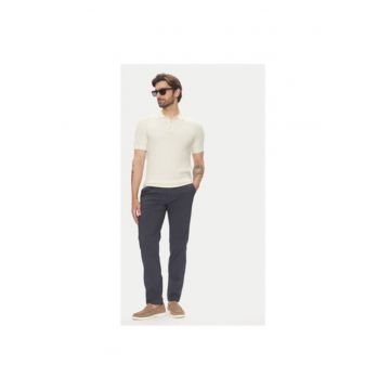 Pantaloni chino barbati  C3 33730.1058 - Bumbac/Poliester - Bleumarin
