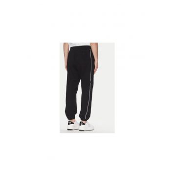 Pantaloni de trening barbati  A2M10098 - Bumbac - Negru