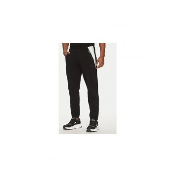 Pantaloni de trening barbati Ea7 Emporio Armani - 7M000274 AF12451 - Bumbac - Negru