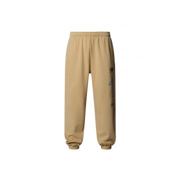 Pantaloni de trening unisex  NF0A8C2WLK51 - Bumbac - Bej