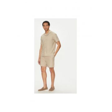 Pantaloni scurti barbati  10019312 30045554 - Bumbac - Bej