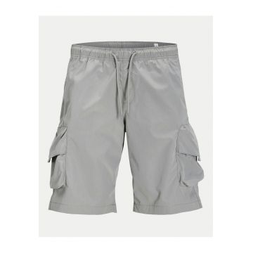 Pantaloni scurti barbati  12269386 - Poliester - Gri