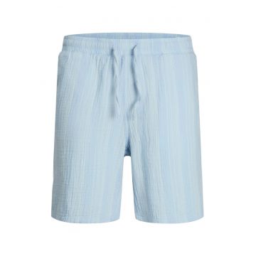 Pantaloni scurti barbati  12274758 - Bumbac - Albastru deschis