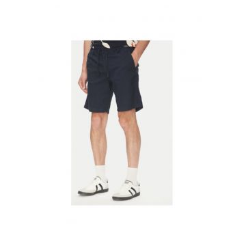 Pantaloni scurti barbati  12274968 - Bumbac/In - Bleumarin