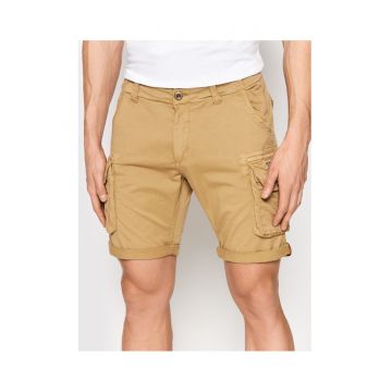 Pantaloni scurti barbati  176203 - Bumbac - Bej - Bej