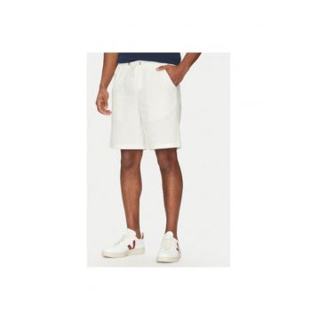 Pantaloni scurti barbati  20718409 - In/Bumbac - Alb