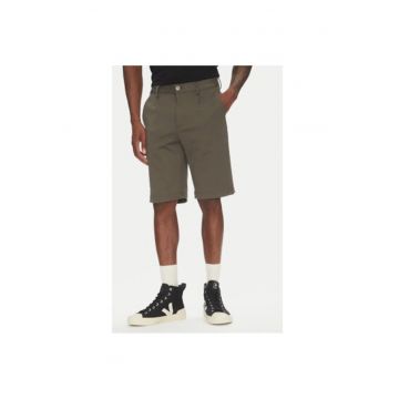 Pantaloni scurti barbati  30-506062 - Poliester/Viscoza - Verde