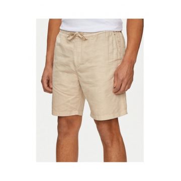 Pantaloni scurti barbati -  303665661 - In/Bumbac - Bej - Bej
