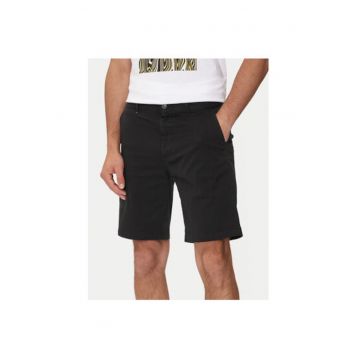 Pantaloni scurti barbati -  303685195 - Bumbac - Negru
