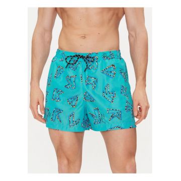 Pantaloni scurti barbati -  303748395 - Poliester - Albastru