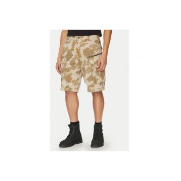 Pantaloni scurti barbati  D08566-D955 - Bumbac - Bej