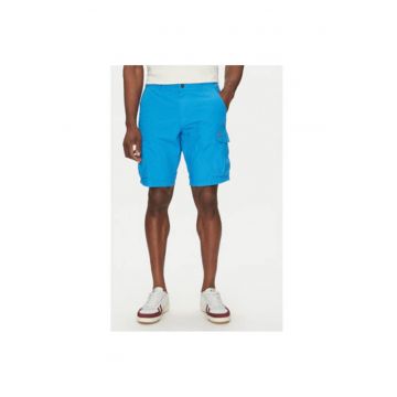 Pantaloni scurti barbati  NP0A4HOQB2W1 - Bumbac - Albastru