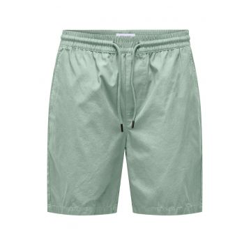 Pantaloni scurti barbati  Sons - 22027949 - Bumbac - Verde