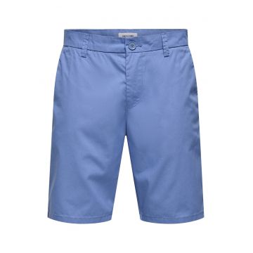 Pantaloni scurti barbati  Sons - 22034682 - Bumbac/Poliester - Albastru
