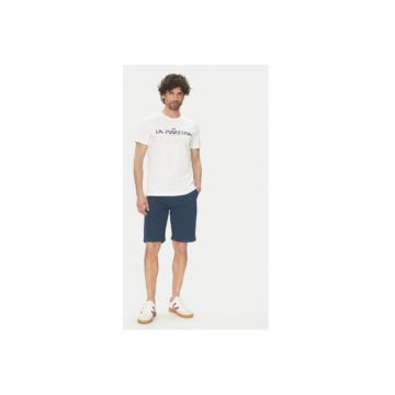 Pantaloni scurti barbati  TL147 - Bumbac/In - Bleumarin